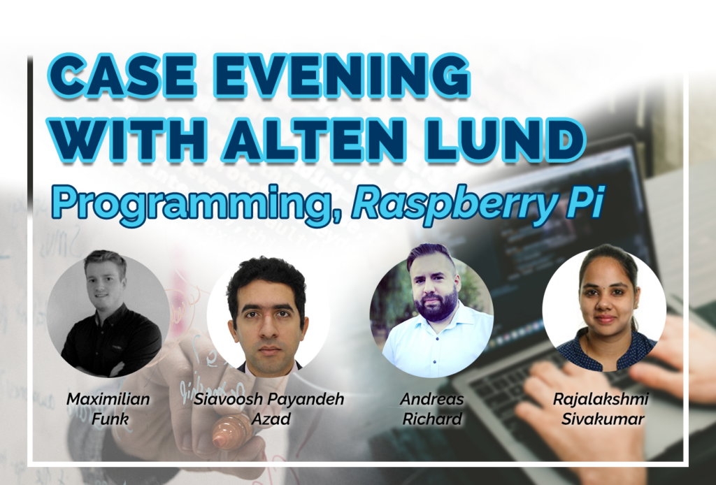 Case Evening with ALTEN Lund: Programming, Raspberry Pi