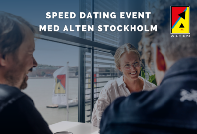 Speed Dating Event med ALTEN Stockholm