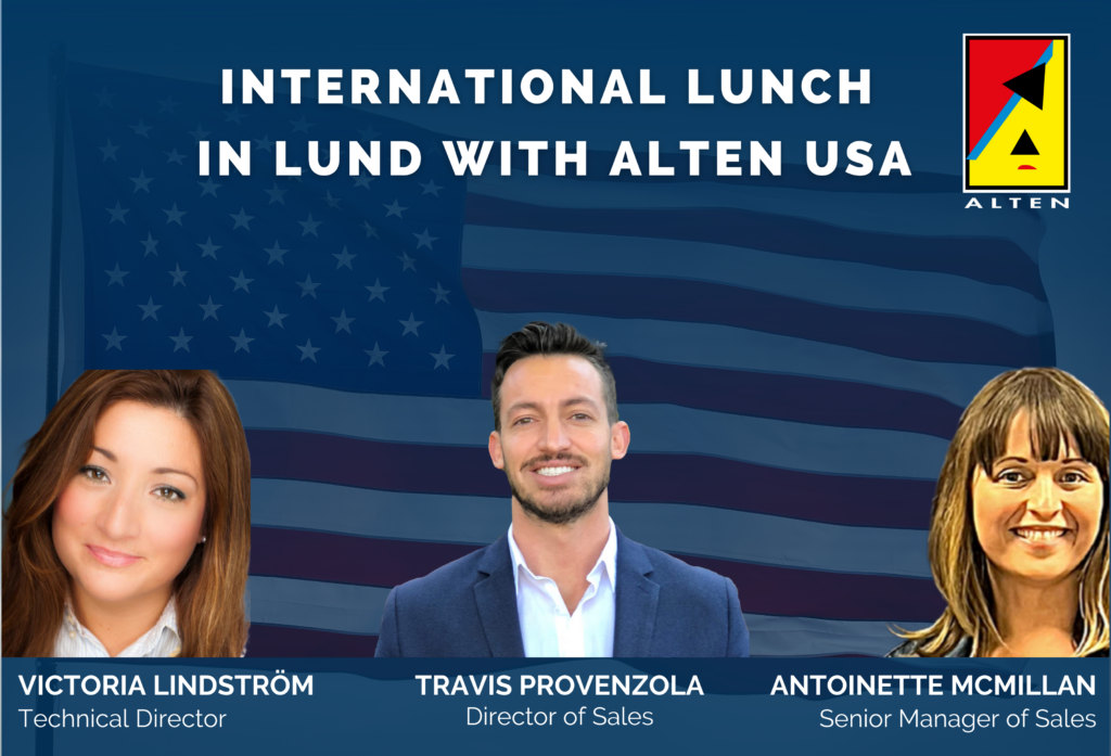 Event: Lunch in Lund, international opportunities with ALTEN USA