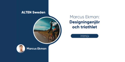 Lär känna Markus Ekman, Designingenjör och triathlet