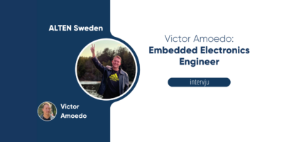 Intervju med Victor, elektronikingenjör inom inbyggda system